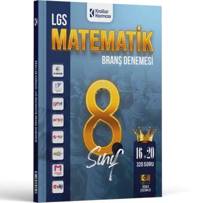 Krallar Karması LGS 8. Sınıf  Matematik 16 x 20 Branş Denemeleri