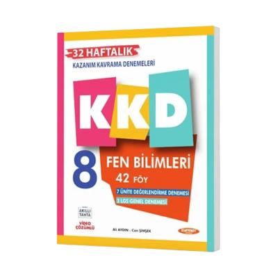 Kurmay Yayınları Lgs 8. Sınıf Fen Bilimleri Haftalık Kazanım Kavrama Denemeleri