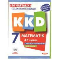 Kurmay Yayınları 7. Sınıf Matematik Haftalık Kazanım Kavrama Denemeleri