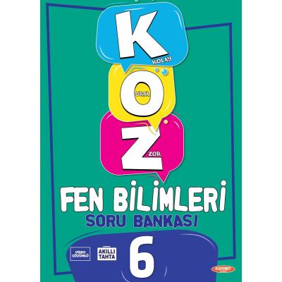 Kurmay Yayınları 6. Sınıf Koz (Kolay – Orta – Zor) Fen Bilimleri Soru Bankası