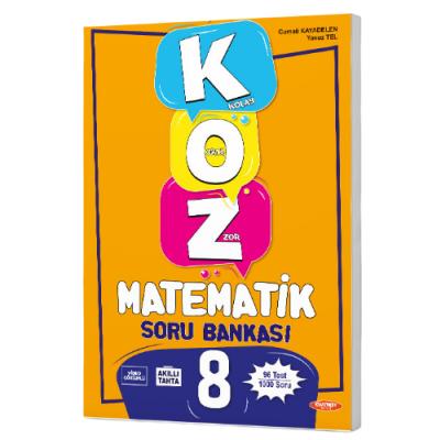 Kurmay Yayınları Lgs 8. Sınıf Koz (Kolay – Orta – Zor) Matematik Soru Bankası