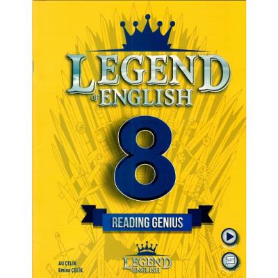 Legend English Yayınları 8. Sınıf Lgs Readıng Genıus Okuma Kitabı
