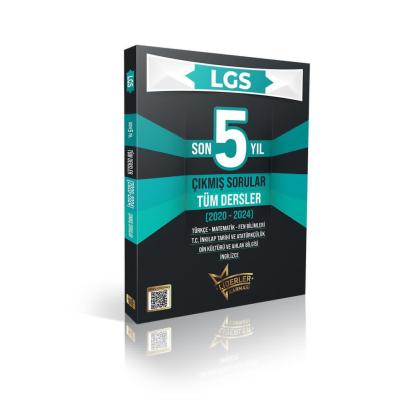 Liderler Karması LGS 8. Sınıf  Tüm Dersler Son 5 Yıl Çıkmış Sorular Çözümlü