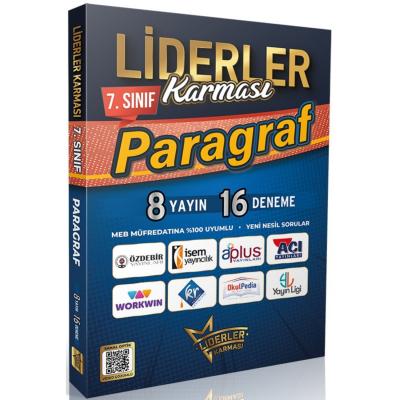 Liderler Karması 7. Sınıf Paragraf Denemeleri 8 Yayın 16 Deneme
