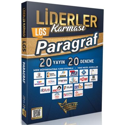 Liderler Karması Lgs Paragraf Denemeleri 20 Yayın 20 Deneme