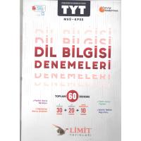 Limit Yayınları TYT MSÜ KPSS Dil Bilgisi Denemeleri