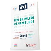 Limit Yayınları Ayt Fen Bilimleri 20 X 40 Denemeleri