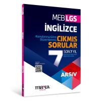 Marka Yayınları LGS 8. Sınıf İngilizce Konularına Göre Düzenlenmiş Son 7 Yıl ÇIKMIŞ SORULAR