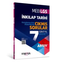 Marka Yayınları LGS 8. Sınıf İnkılap Tarihi Konularına Göre Düzenlenmiş Son 7 Yıl ÇIKMIŞ SORULAR