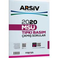 Marka Yayınları 2020 MSÜ Tıpkı Basım ARŞİV Serisi Çıkmış Sorular