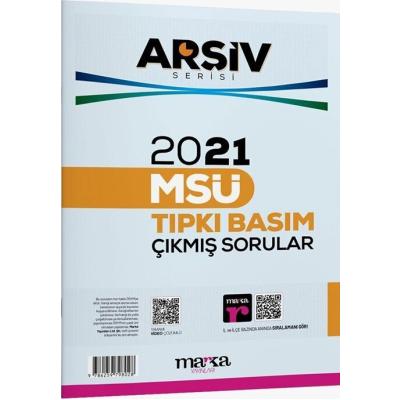 Marka Yayınları 2021 MSÜ Tıpkı Basım ARŞİV Serisi Çıkmış Sorular