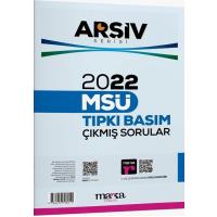 Marka Yayınları 2022 MSÜ Tıpkı Basım ARŞİV Serisi Çıkmış Sorular