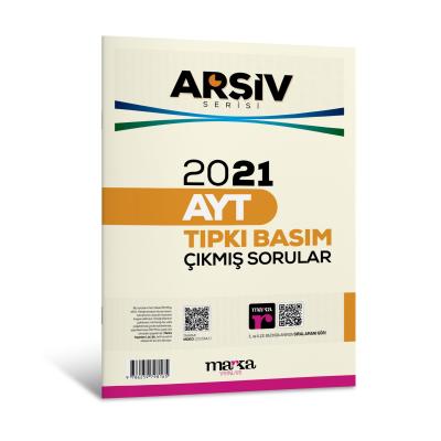 Marka Yayınları 2021 AYT ARŞİV SERİSİ Tıpkı Basım Çıkmış Sorular Tamamı Video Çözümlü