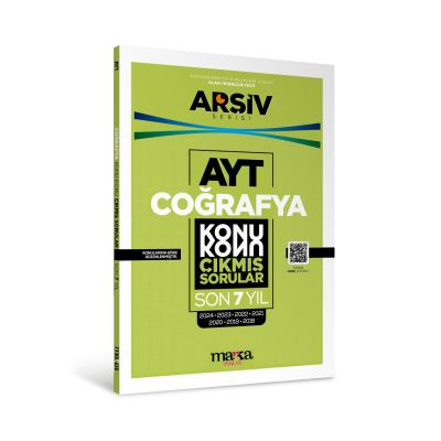 Marka Yayınları AYT Coğrafya Konu Konu Çıkmış Sorular Son 7 Yıl
