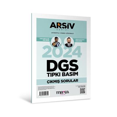 Marka Yayınları 2024 DGS ARŞİV SERİSİ Tıpkı Basım Çıkmış Sorular Tamamı Video Çözümlü