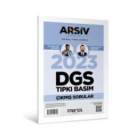 Marka Yayınları 2023 DGS ARŞİV SERİSİ Tıpkı Basım Çıkmış Sorular Tamamı Video Çözümlü