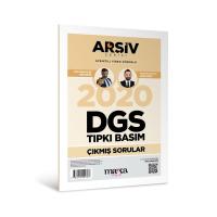 Marka Yayınları 2020 DGS ARŞİV SERİSİ Tıpkı Basım Çıkmış Sorular Tamamı Video Çözümlü