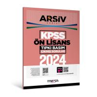 Marka Yayınları 2024 KPSS Ön Lisans ARŞİV SERİSİ Tıpkı Basım Çıkmış Sorular