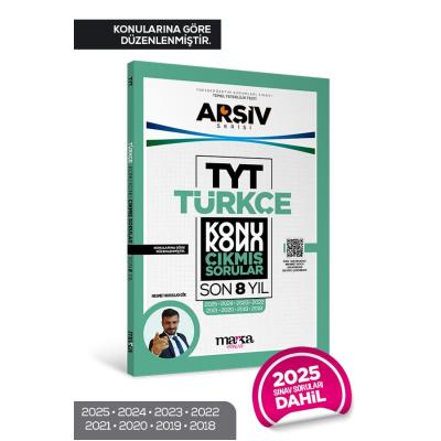 Marka Yayınları TYT Türkçe Konu Konu Çıkmış Sorular Son 8 yıl Çıkmış Sorular (2025 Dahil) 