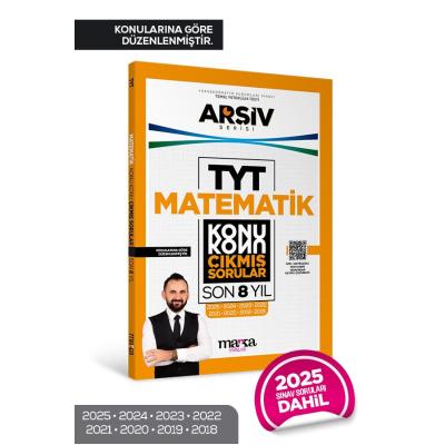 Marka Yayınları TYT Matematik Konu Konu Çıkmış Sorular Son 8 yıl Çıkmış Sorular 