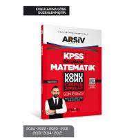 Marka Yayınları KPSS Ön Lisans Matematik Konu Konu Çıkmış Sorular Son 7 Sınav Çıkmış Sorular (2024 Dahil) 