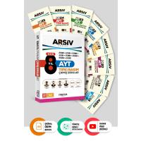 Marka Yayınları Son 8 Yıl AYT Arşiv Serisi Tıpkı Basım Fasikül Fasikül Çıkmış Sorular Tamamı Video Çözümlü 