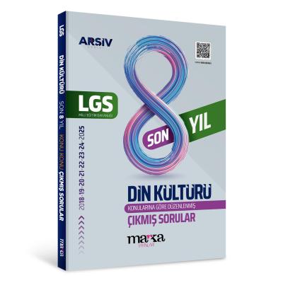 Marka Yayınları LGS 8. Sınıf Din Kültürü Konu Konu Çıkmış Sorular Son 8 Yıl