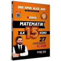 Marka Yayınları DGS KPSS ALES AGS Yektugmat Matematik İlk 15 Konu 27 Deneme