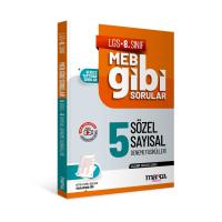 Marka Yayınları LGS 8. Sınıf MEB Gibi Sorular Fasiküller Halinde 5 Sözel ve Sayısal Deneme