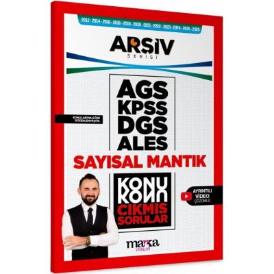Marka Yayınları KPSS DGS ALES AGS Sayısal Mantık YEKTUGMAT Konu Konu Çıkmış Sorular