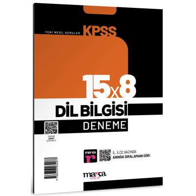 Marka Yayınları 2025 Kpss Dil Bilgisi 15X8 Deneme Tamamı Video Çözümlü
