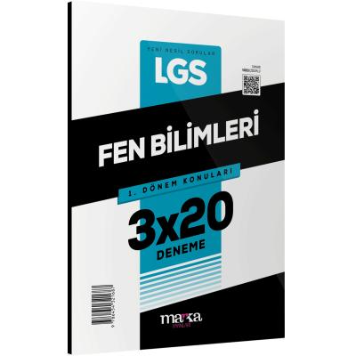 Marka Yayınları 2025 Lgs 8. Sınıf 1. Dönem Konuları Fen Bilimleri 3 Deneme