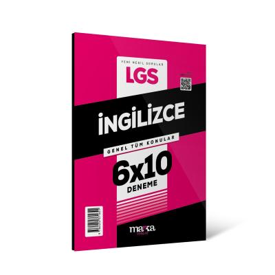 Marka Yayınları 2025 Lgs 8. Sınıf Genel Tüm Konular İngilizce 6 Deneme