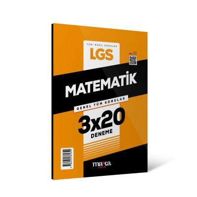 Marka Yayınları 2025 Lgs 8. Sınıf Genel Tüm Konular Matematik 3 Deneme