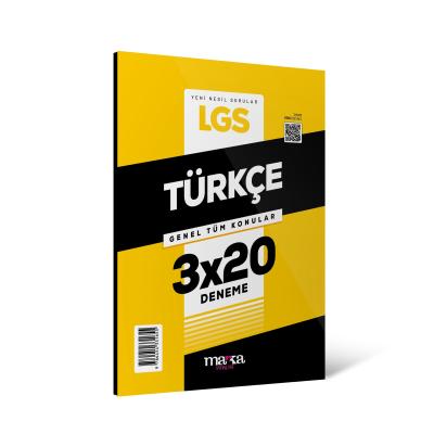 Marka Yayınları 2025 Lgs 8. Sınıf Genel Tüm Konular Türkçe 3 Deneme