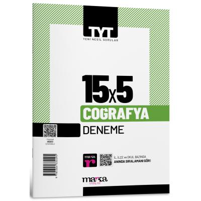 Marka Yayınları 2025 Tyt Coğrafya 15 Deneme Tamamı Video Çözümlü