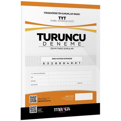 Marka Yayınları 2025 Tyt Yeni Nesil Turuncu Deneme Tamamı Video Çözümlü