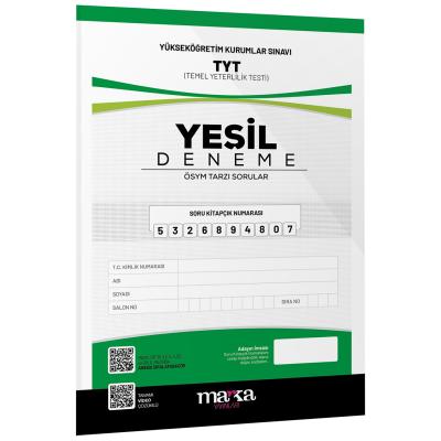 Marka Yayınları 2025 Tyt Yeni Nesil Yeşil Deneme Tamamı Video Çözümlü