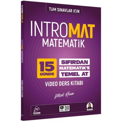 Mert Hoca Yayınları Tüm Sınavlar İçin IntroMat Matematik Video Ders Kitabı