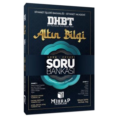 Mihrap Yayınları DHBT Altın Bilgi Soru Cevap Soru Bankası