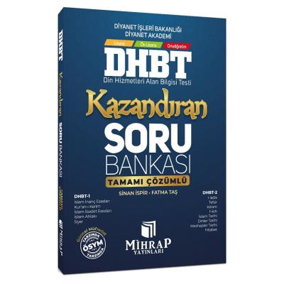 Mihrap Yayınları DHBT Kazandıran Soru Bankası Çözümlü - Sinan İspir
