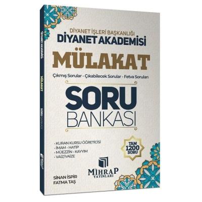 Mihrap Yayınları Diyanet Akademisi Mülakat Soru Bankası