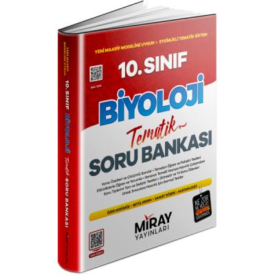 Miray Yayınları 10. Sınıf Biyoloji Konu Özetli Tematik Soru Bankası