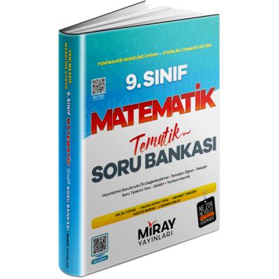 Miray Yayınları 9. Sınıf 2025 Matematik Tematik Soru Bankası