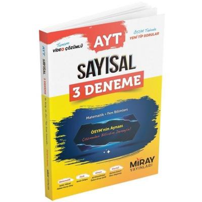 Miray Yayınları Ayt Matematik Sayısal 3 Deneme