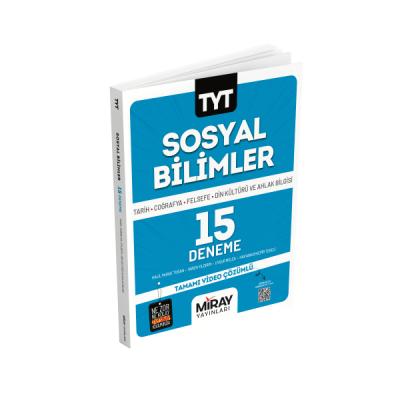 Miray Yayınları TYT Sosyal Bilimler 15 Deneme