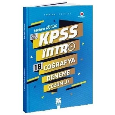 Modus Yayınları KPSS Coğrafya İntro 18 Deneme