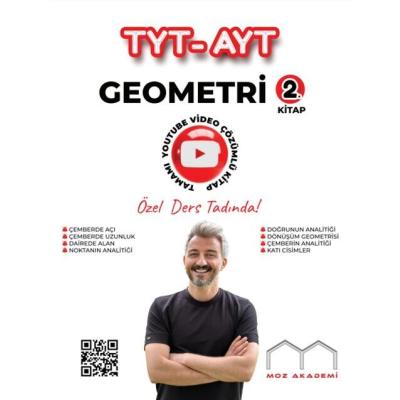 Moz Akademi TYT AYT Geometri 2. Kitap Tamamı Çözümlü Soru Bankası
