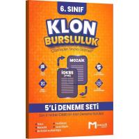 Mozaik Yayınları 6. Sınıf Klon Bursluluk 5  Deneme Seti
