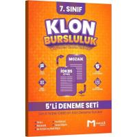 Mozaik Yayınları 7. Sınıf Klon Bursluluk 5 Deneme Seti